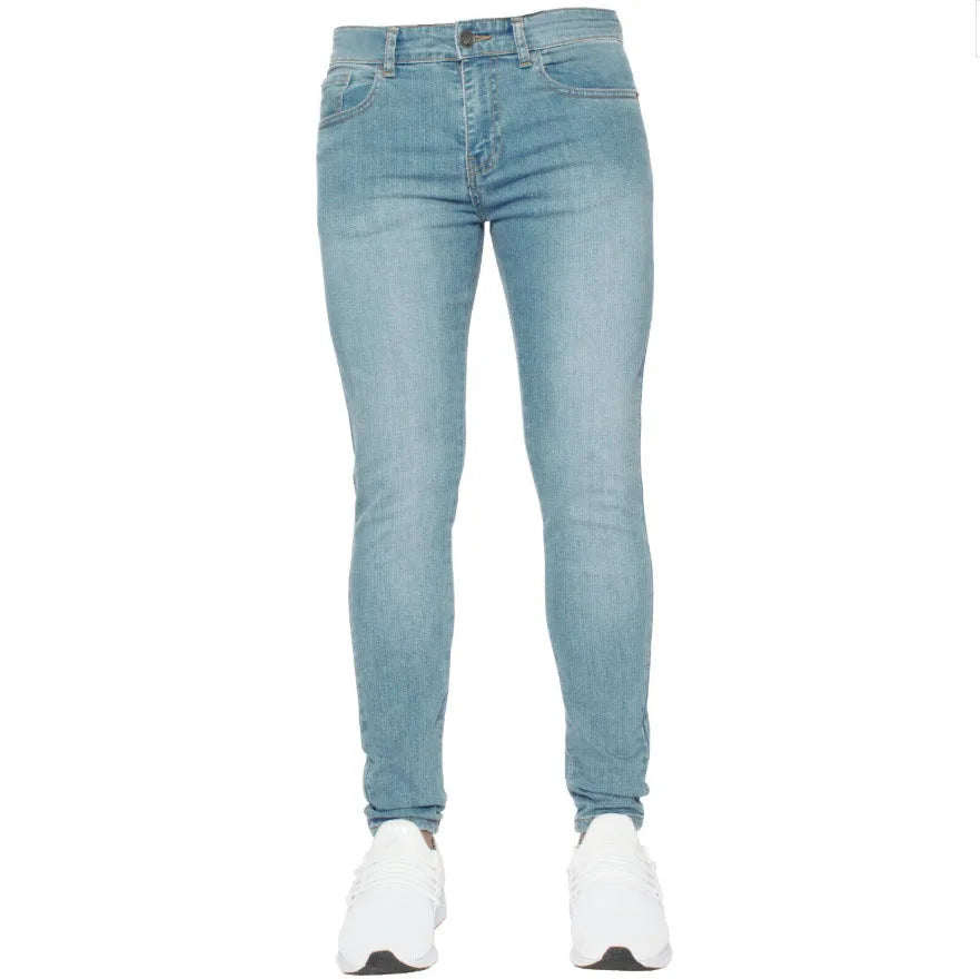Herren Skinny Jeans 2025 - Stretch Elastic European American Classic Denim Pantalones