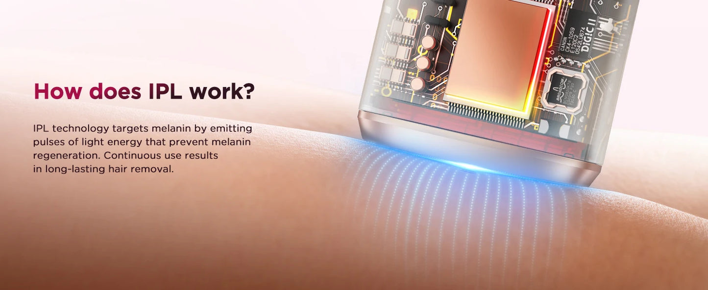 Epilator IPL - Epilare profesională 2025