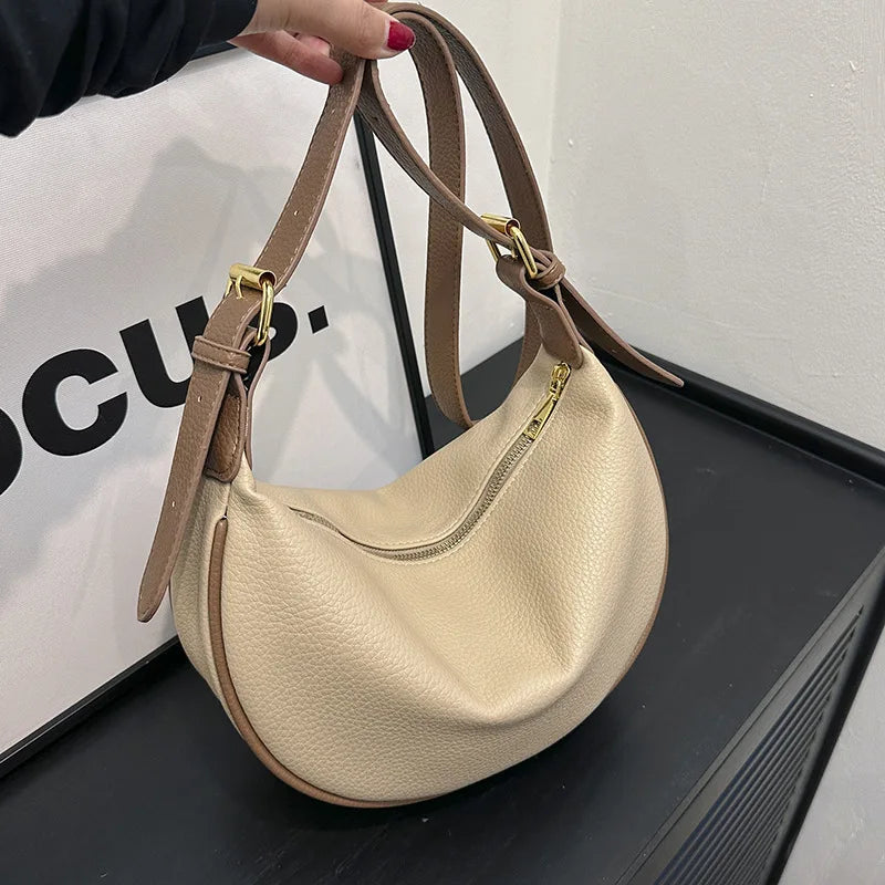Mzmgv 0017 PU Leder Crossbody - Mittelvol. Zip 30x20