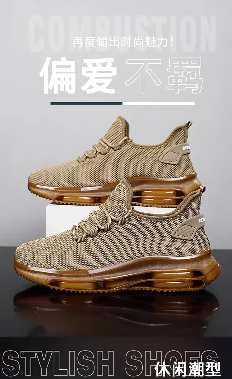 Fashion Sneakers for Men,Non Slip Casual Sneakers Outdoor Athletic Sport Running Training Shoes Large Sizes 36-47