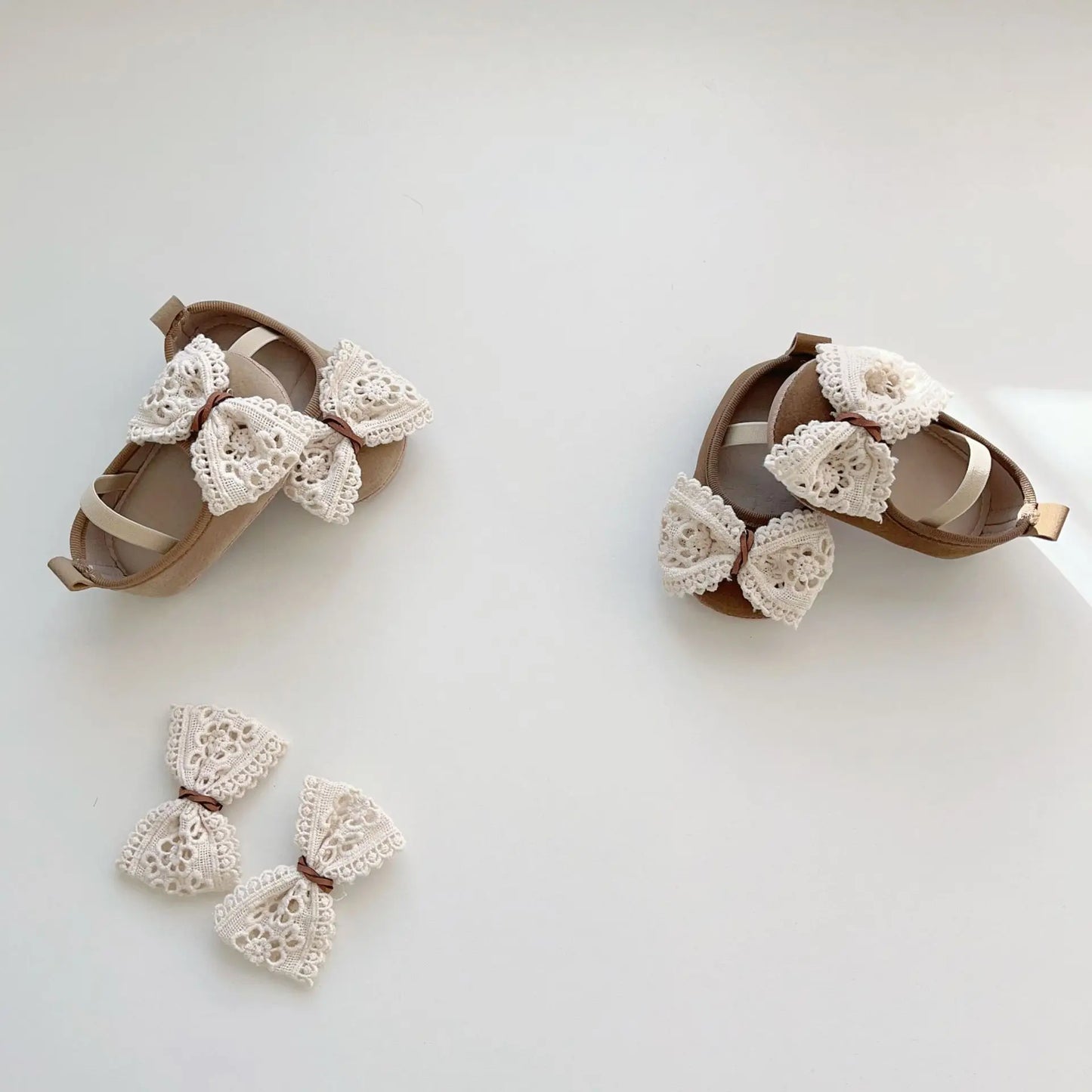Mädchen Schuhe 2025 - Frühling Western Schleife Baby Schuhe - Vielseitige Sneaker Outdoor Rutschfest Weiche Sohle