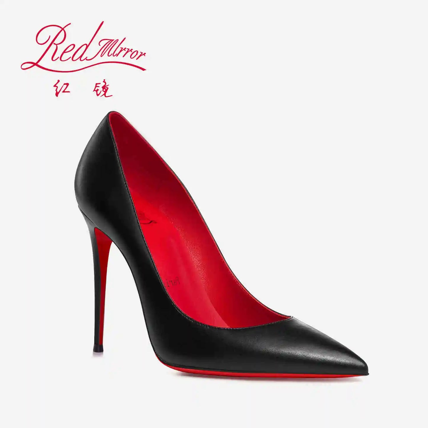 elegant woman heeled shoes 2024 trend luxury Brand Women High Heels Red Shiny Bottoms shallow Pumps Pointed Toe Sexy Women 12cm