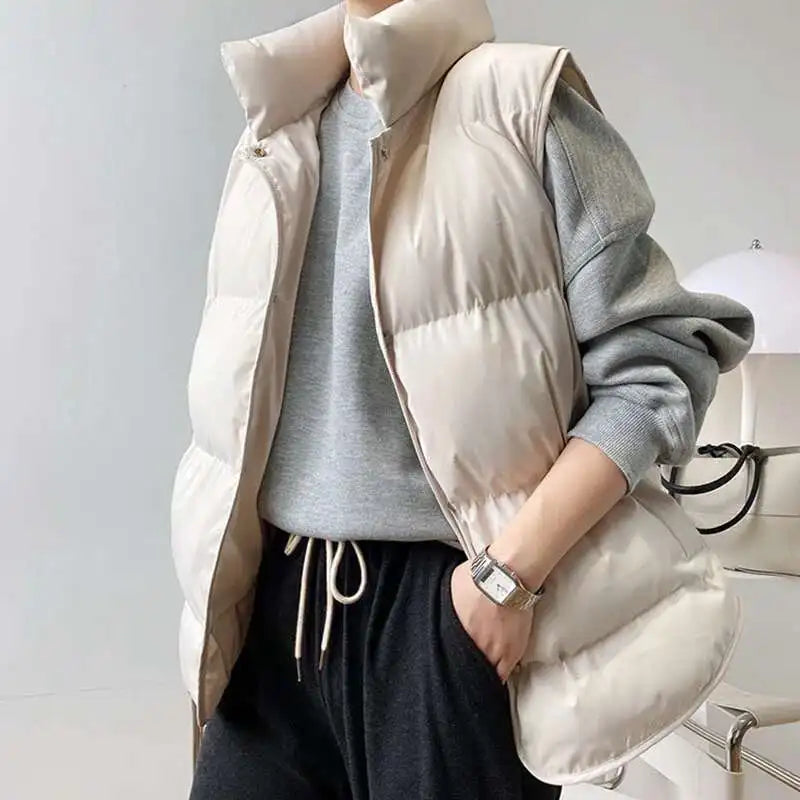 Sheng palae Mode Baumwolle Weste - Ärmellos M Baumwolle