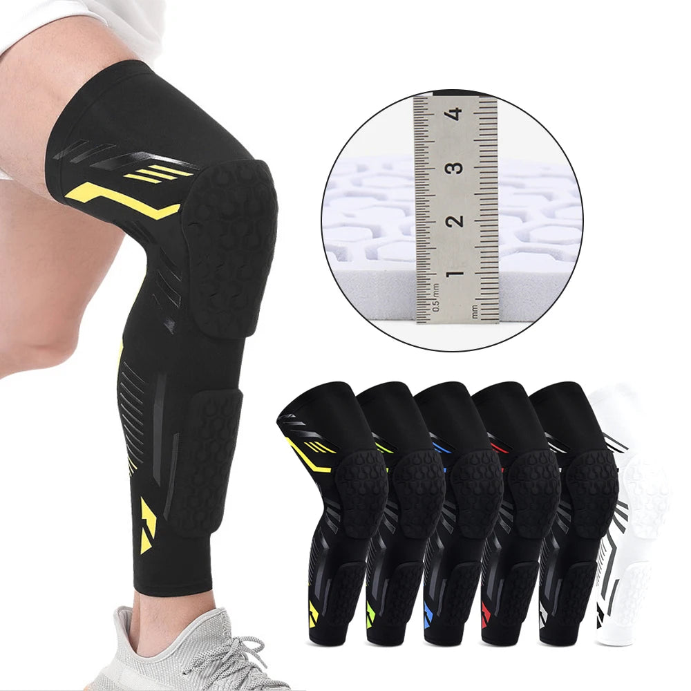 Kniebandage 2025: KEERUNNPC 1PCS Knee Compression Sleeve Basketball Volleyball Football - Adult Knee Brace Support Breathable Leg Sleeve Sports Collection