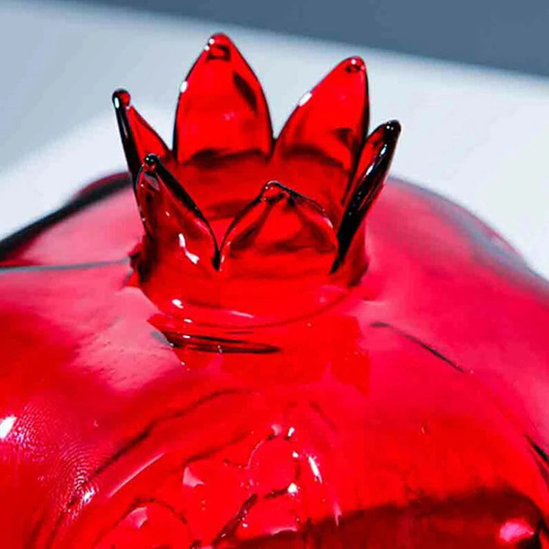 Pomegranate Glass Vase Home Decor Flower Vase Vase for Fruit Cachepot for Flowers Room Decoration Creativity Nordic Decoration