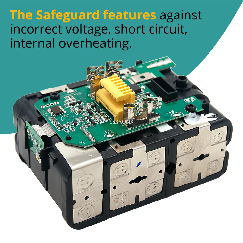 Latest Upgraded BL1860 Rechargeable Battery 18 V 6000mAh Lithium for Makita 18V Battery BL1840 BL1850 BL1830 BL1860B LXT 400