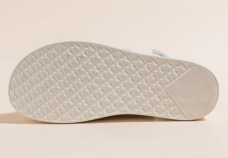 Luxury Woman Sandals Ladies Elegant Medium Heel Women's Shoes Flats Summer Platform Sandals Women 2025 New Designer Shoes Girls