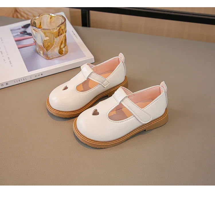 Lina Prinzessin Lederschuhe T-Riemen - Größe 20-27 Weich