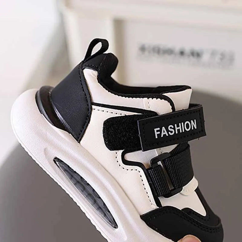 Kinder-Sneakers 2025: Dicke-Weiche-Sohle Klettverschluss - Air Mesh Collection