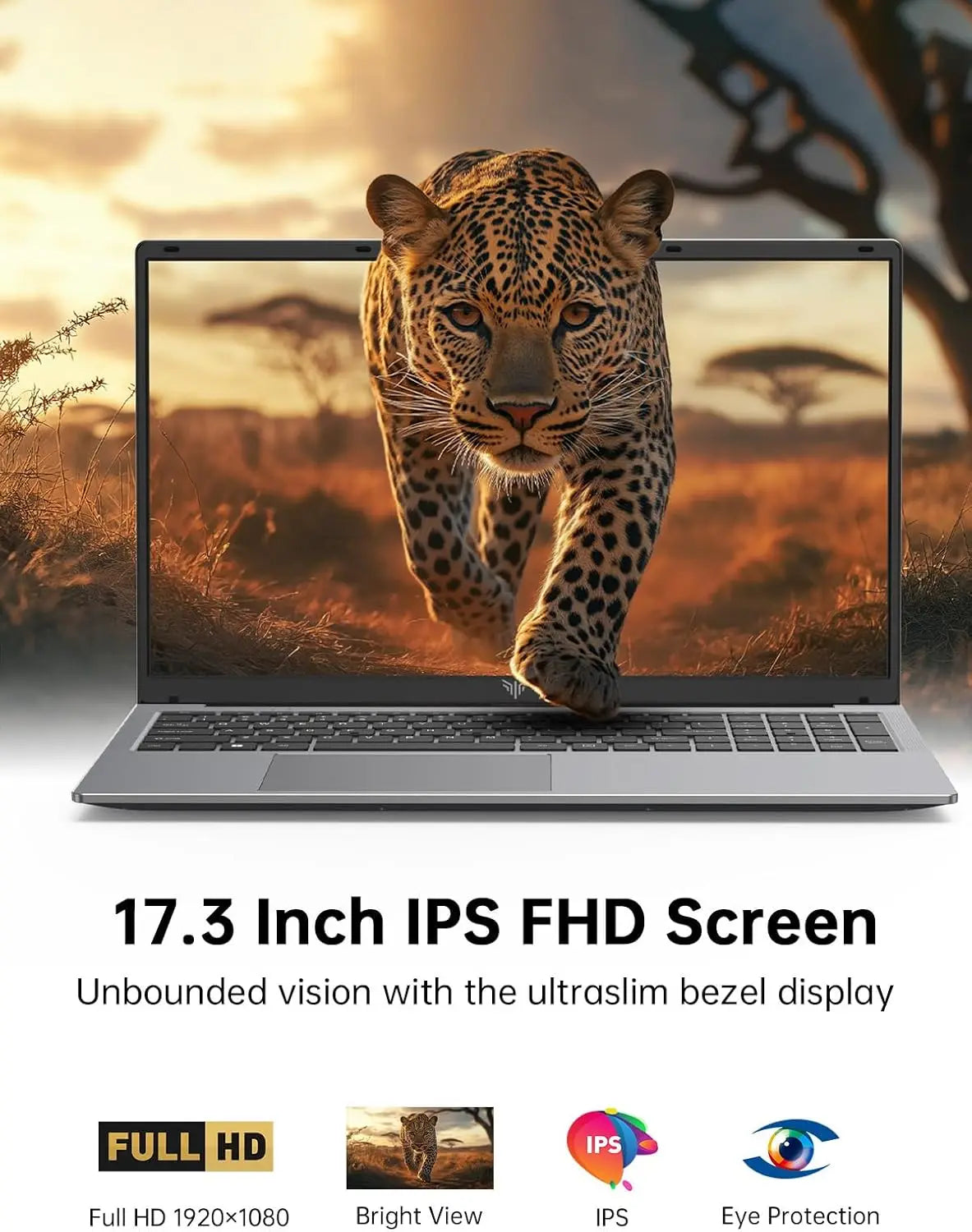 Laptop 2025: ACEMAGIC AX17 Intel Processor N97 17.3" Ultra Slim 6000mAh - 16GB LPDDR4 RAM 512GB ROM Windows 11 Collection