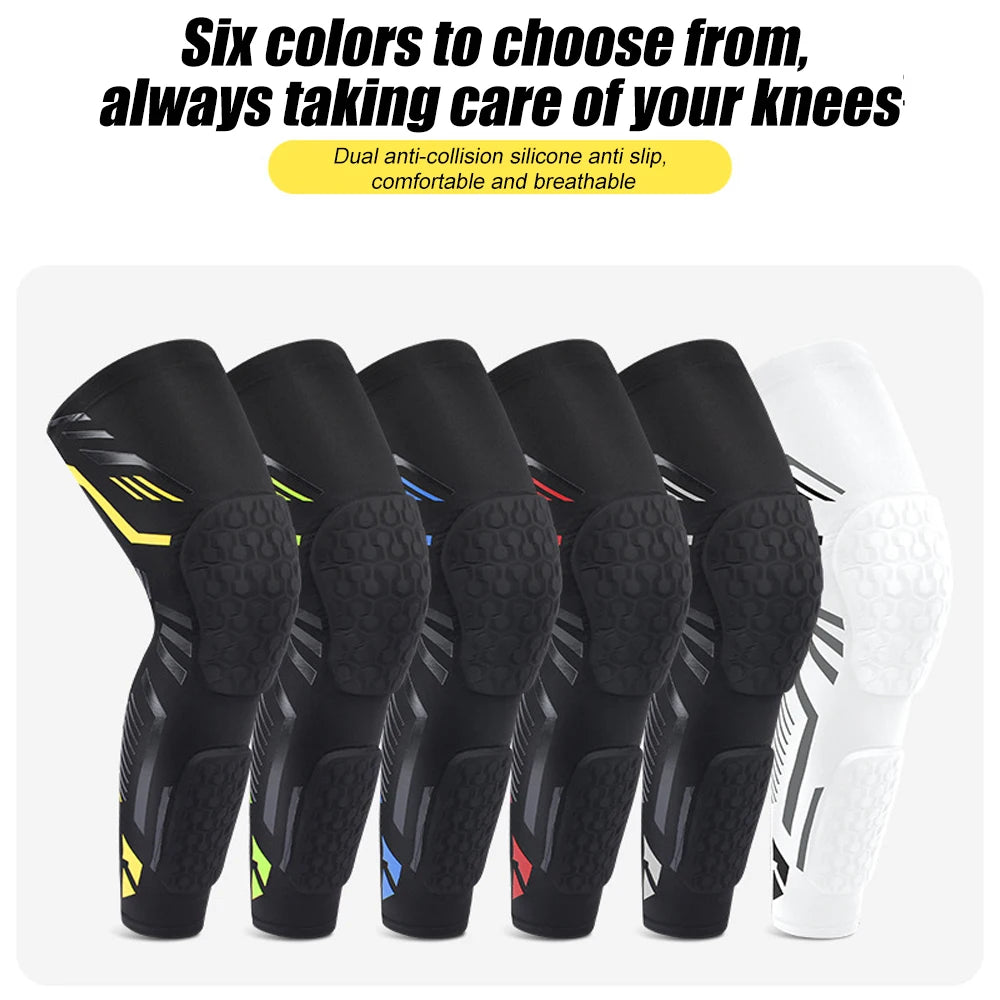 Kniebandage 2025: KEERUNNPC 1PCS Knee Compression Sleeve Basketball Volleyball Football - Adult Knee Brace Support Breathable Leg Sleeve Sports Collection