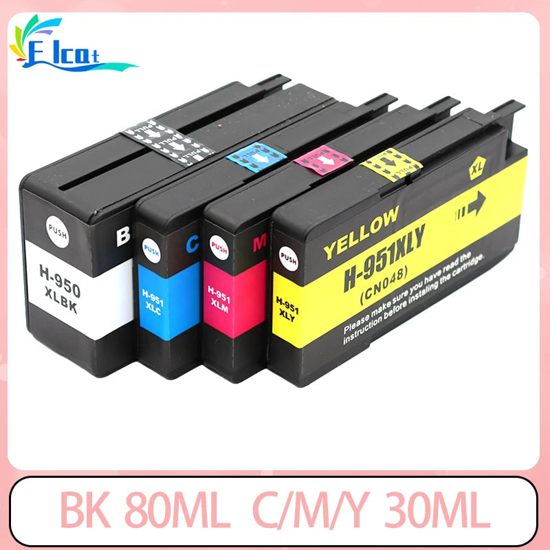 For HP 950XL 951XL Ink Cartridge For HP Officejet Pro 8100 8600 8610 8620 8630 8640 8616 8625 8650 8660 8615 251dw 276dw printer