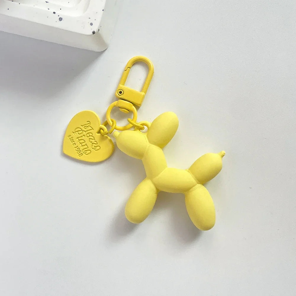 Damen Schlüsselanhänger 2025 - Adorable Balloon Dog Y2k Bag Charms Cute Puppies Acrylic