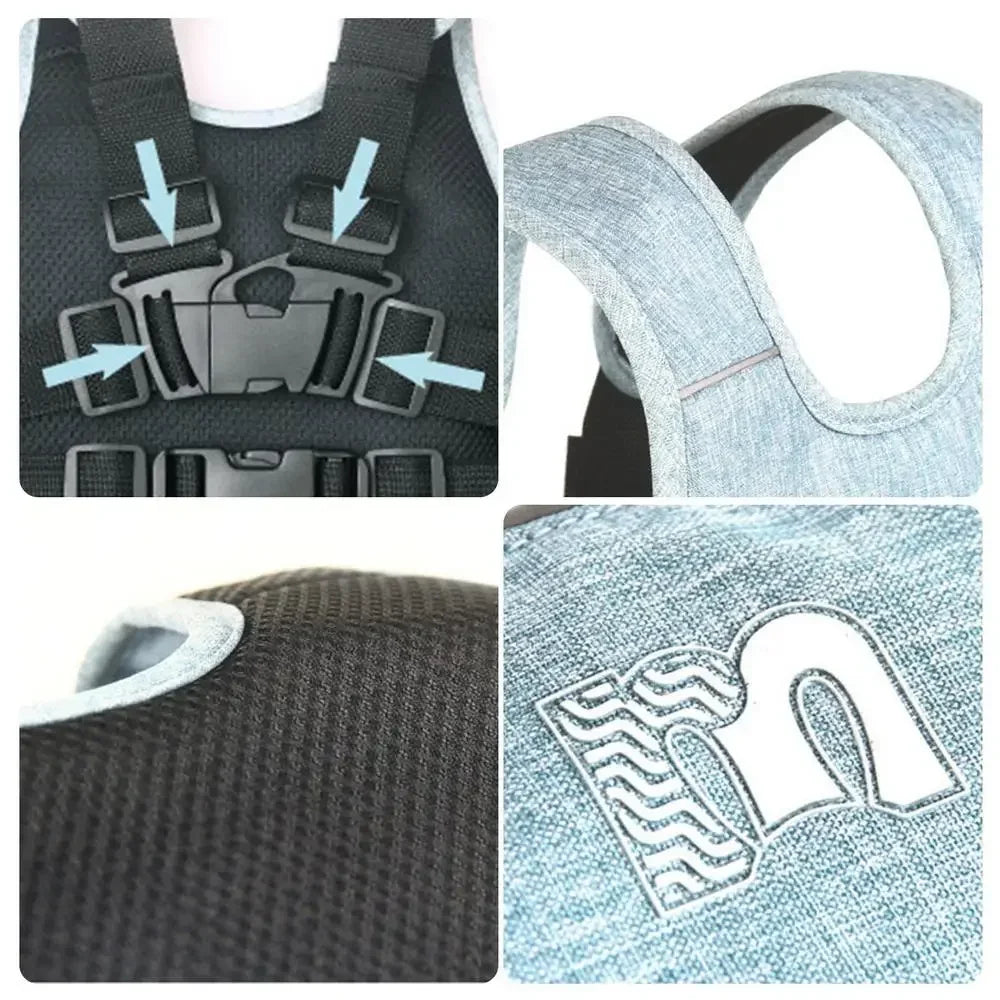 Kinder-Sicherheitsgurt 2025: Adjustable Motorcycle Children Security Strap Universal bicycle Kids tandem Safety Seat Belt Harness Toddler 2-12 Years Child Collection