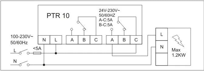 Smart-Thermostat 2025: POER Wireless WiFi Heizung - Digital Temperaturregler Gaskessel Alexa Collection