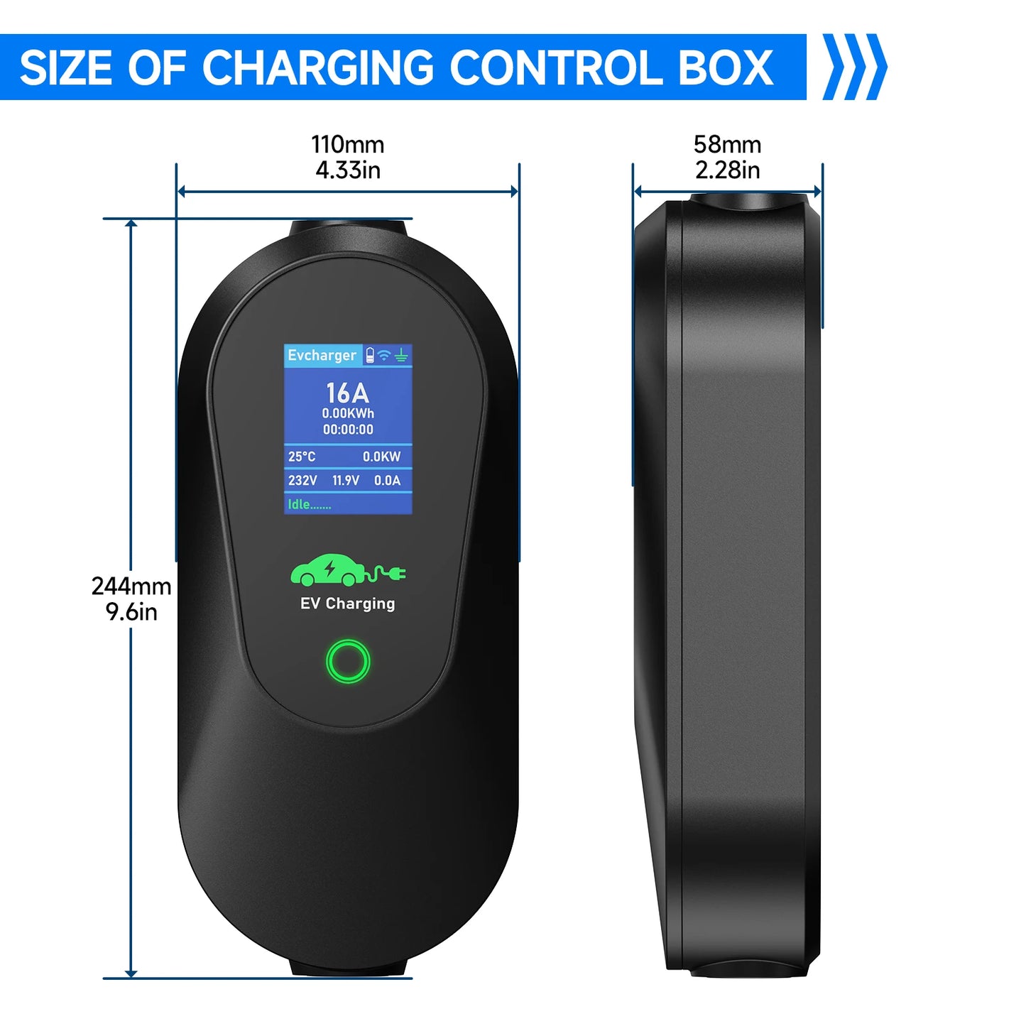 Elektroauto Ladegerät 2025 - AFYEEV 3600W Portable Type-2 EV Ladestation - WiFi Bluetooth App Steuerung Smart Charging