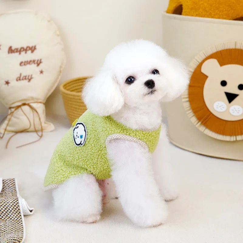 DOGGYZSTYLE Solid Fleece Vest - Größe Material Wärmegrad