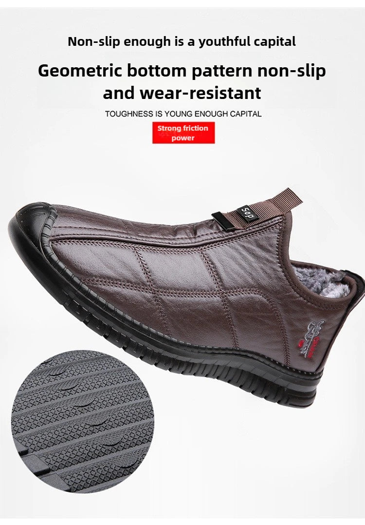 Henan Winterschuhe Velvet Warm - Größe 38-48, Wasserdicht, Rutschfest