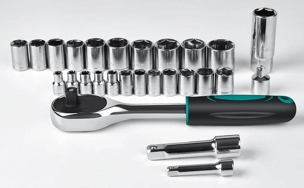 198-teilig Auto-Reparatur-Werkzeug-Set mit Koffer