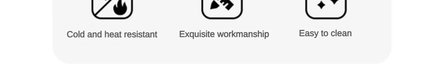 OtherChoice Glasstrohhalme Hitzebeständig - 5 Stück Spülfest