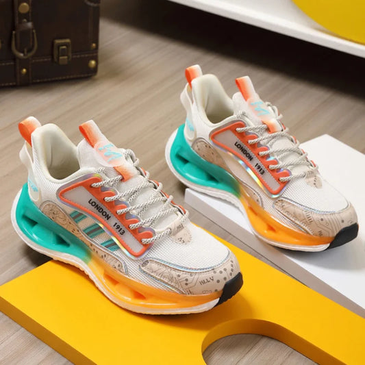 Herren Casual Sneakers Sommer - Stilvolle Gemischte Farbe Männer Schuhe - Y2K Hohe Qualität Jogging Walking Original Deals Breite Sports