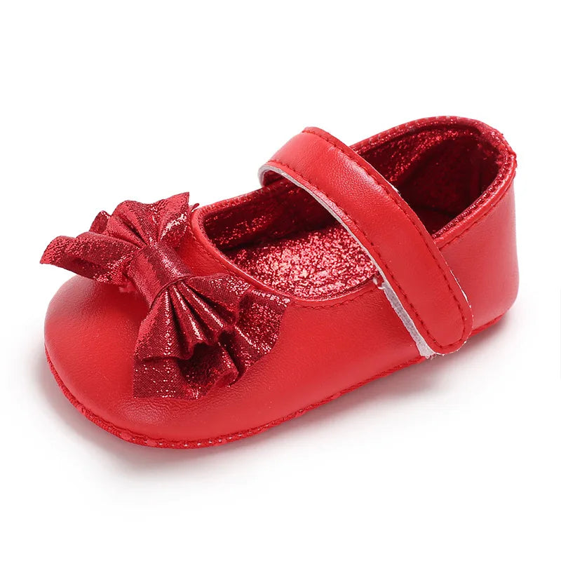 BabyStep Lauflernschuh Schleife - Weiche Sohle 10 Cm