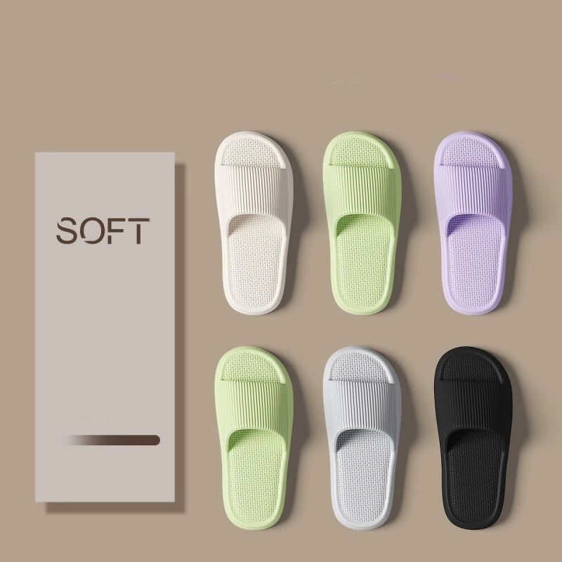 Frauen Sommer Prägnant EVA Hausschuhe Männer Weich Heim Slides Paare Badezimmer Rutschfest Sandalen Erwachsene Komfortabel Outdoor Strand Schuhe
