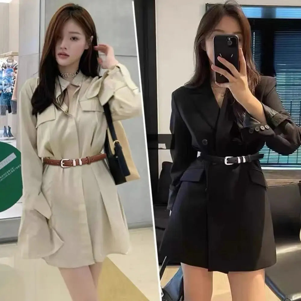 Curea elegantă din PU Zhejiang - lățime 1,4 cm, lungime 105 cm