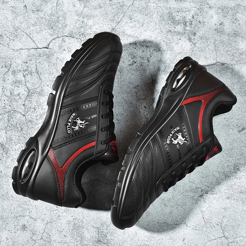 Men Sneakers Running shoes for men Platform New Breathable leather vulcanized shoes zapatos de hombre