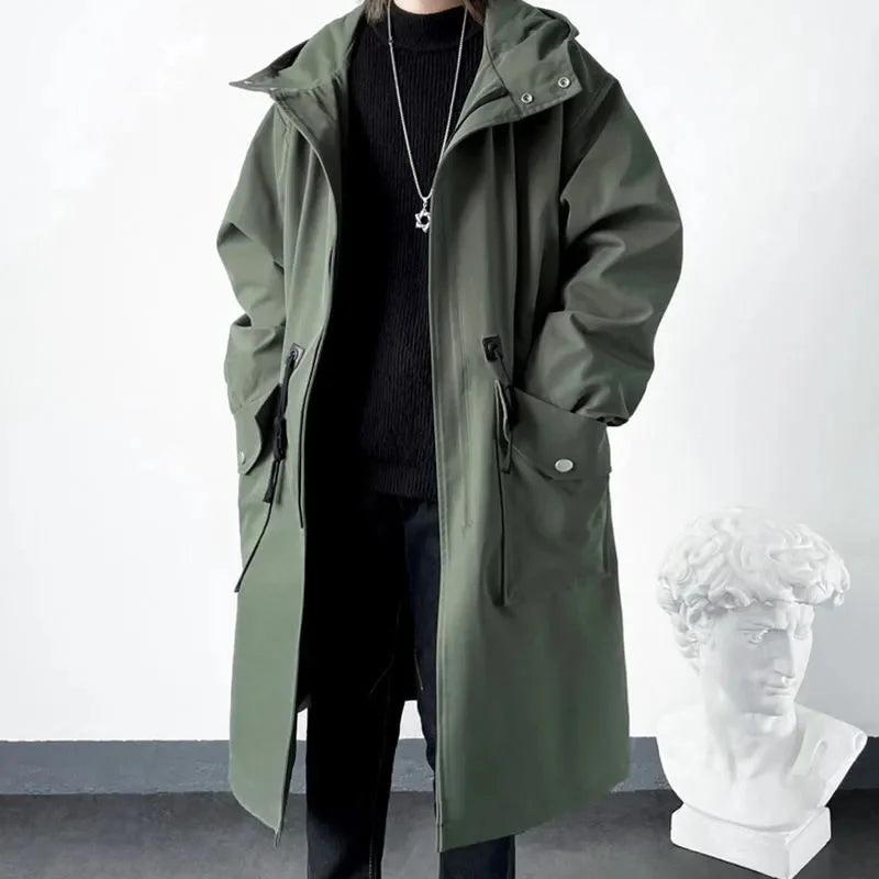 Windbreaker fashion daily high street stylish overcoat