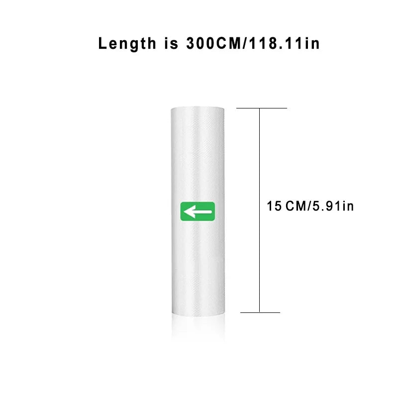 Chcyus Vakuumrolle Lebensm. - 300cm Rolle Elektrisch 28cm