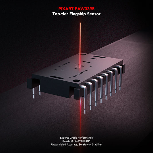 Kysona Jupiter Drahtlose Gaming-Maus - 26000DPI 49g BT