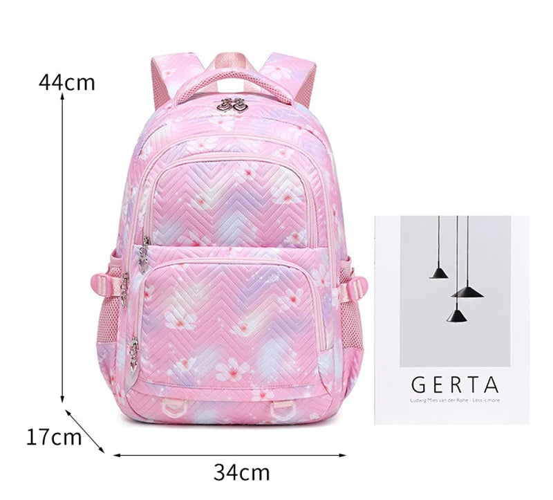 Lilo Stitch Schulrucksack 2025 - Große Kapazität Daypack für Mädchen Schultasche