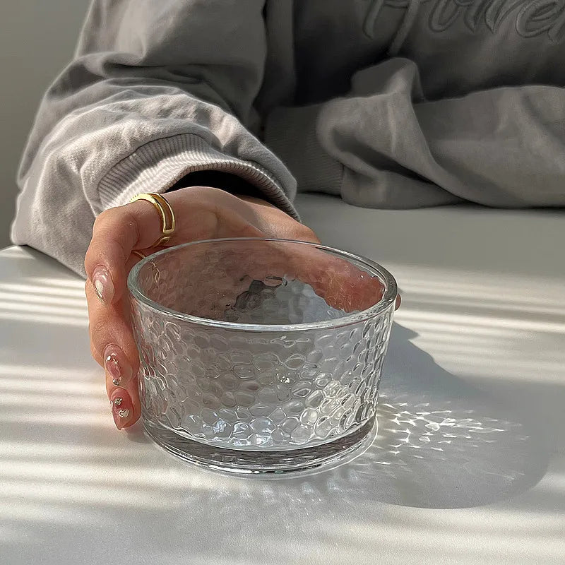 YWDL Mini Glasschalen Öko - Kapazität unter 1L 4 Stück