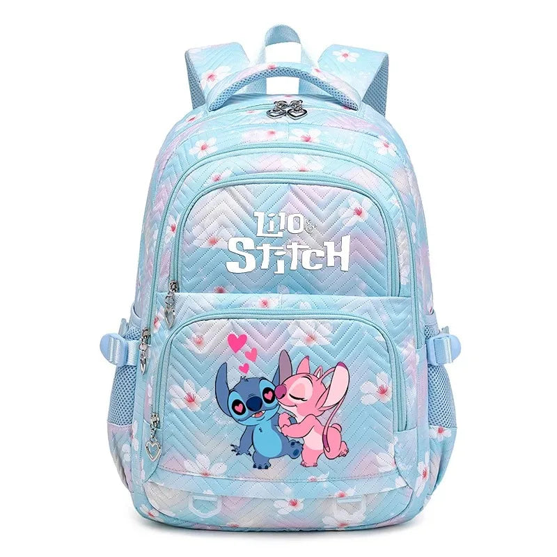 Lilo Stitch Schulrucksack 2025 - Große Kapazität Daypack für Mädchen Schultasche