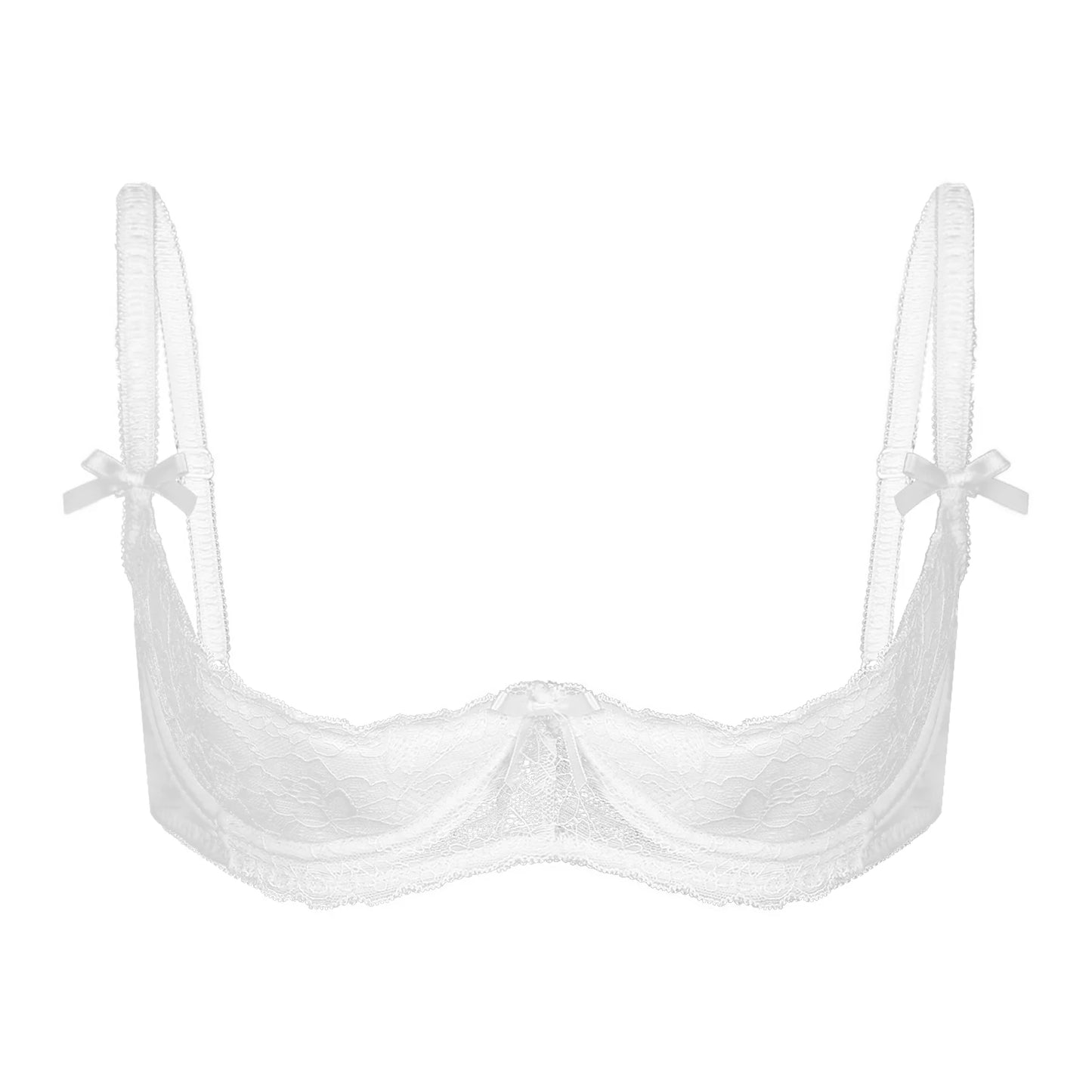 Sutien elegant pentru femei, cu 1/2 cupă, cu întăritură, push-up, dantelă, cu căptușeală, bandană, bretele reglabile, lenjerie intimă, spate cu cârlig, bustieră