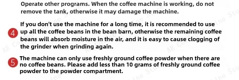 Fully Automatic Coffee Machine Smart Touch Screen Integrated Grinder Coffee Machine Multi-function Household Coffee Machine