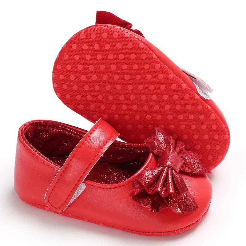 BabyStep Lauflernschuh Schleife - Weiche Sohle 10 Cm