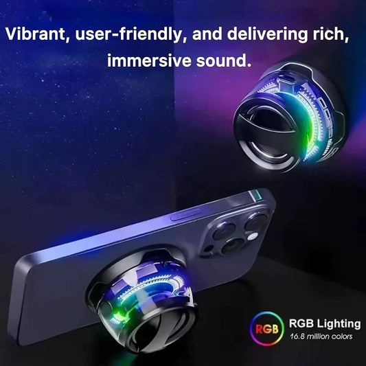 Bluetooth-Lautsprecher 2025: 5.3-Speaker Outdoor-Magnetic - RGB Lighting Collection