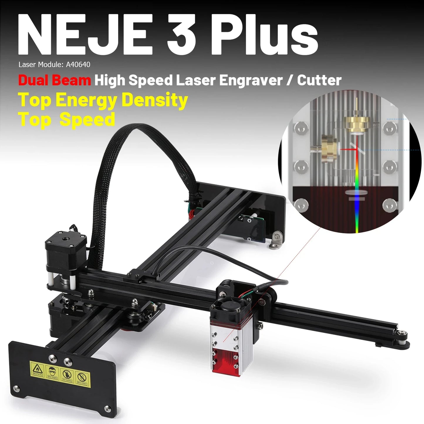 Lasergravur-Maschine 2025: NEJE 5 PLUS Laser Engraver 255 x 420 mm Professional Laser Engraving Machine Laser Cutter Lightburn Wireless Control Laser CNC Collection