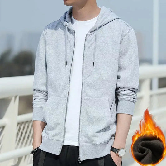 Jachetă cu glugă NoName, rezistentă la vânt - poliester, croială regulată, M