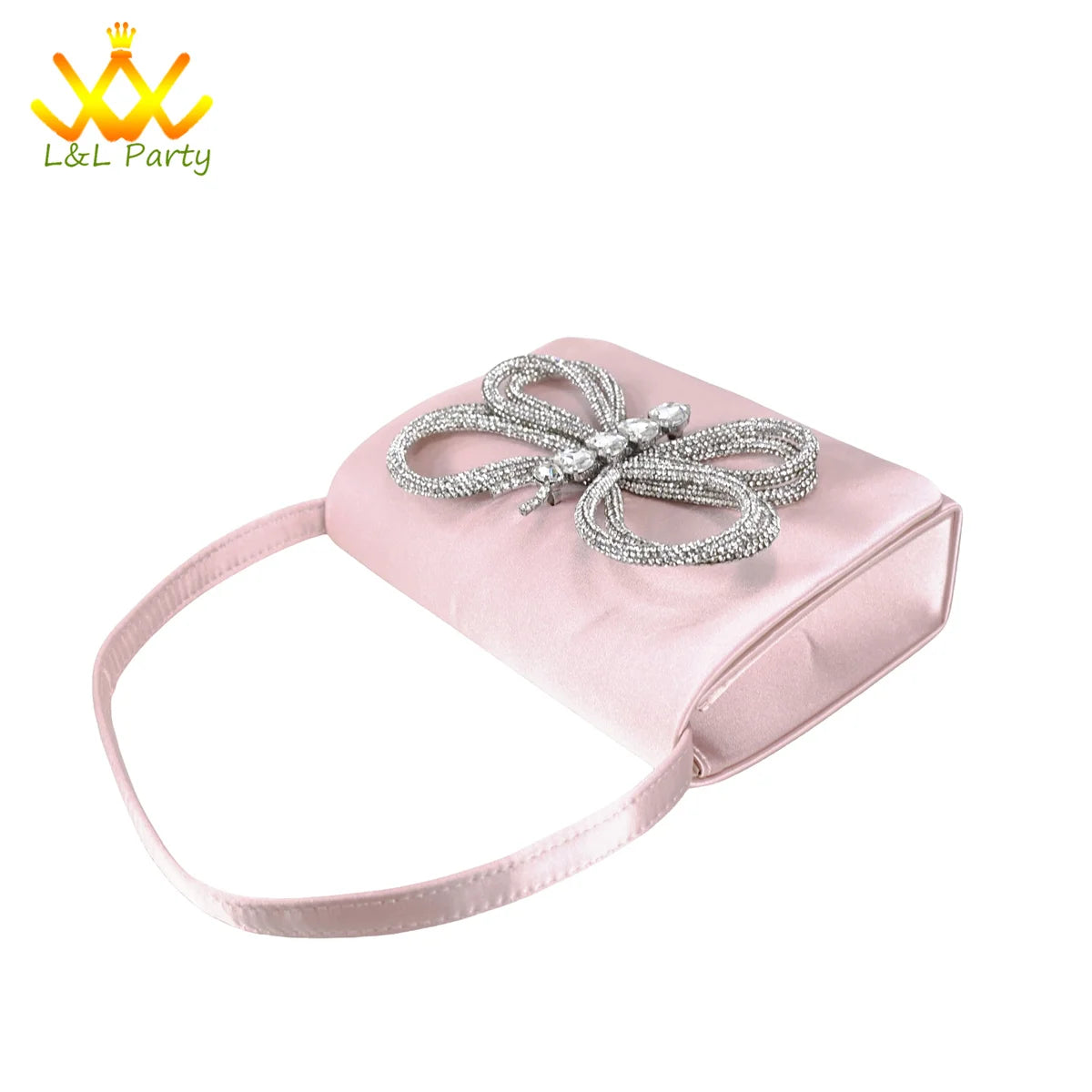 Elegant New Design 2024 Winter Design Italian Women Shoes and Bag Set in Fuchsia Color High Quality Pointed Toe For Party