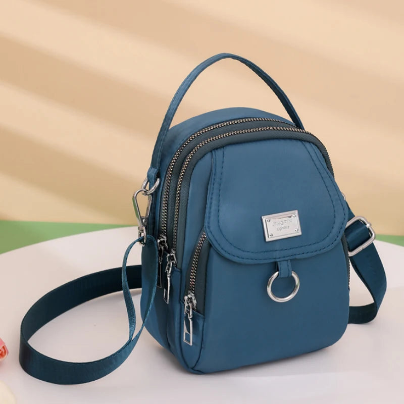 Women's crossbody bag with adjustable shoulder strap, zipper closure, lightweight and fashionable, suitable for daily use, casua