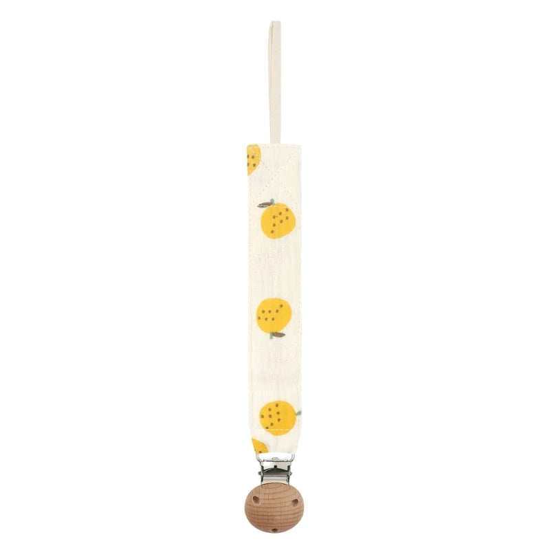 Baby-Schnullerclips 2025: Soft-Cotton Chain-Holder - Baby Shower Collection