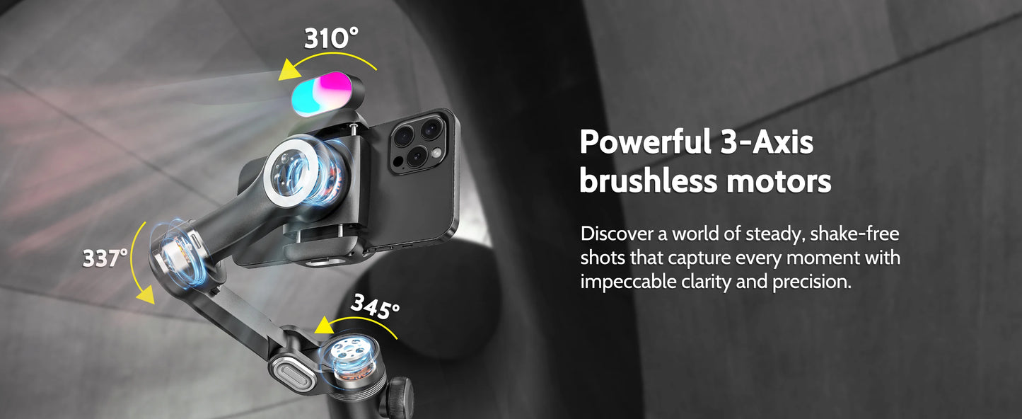 AOCHUAN Smart Xpro Smartphone Gimbal Stabilisator