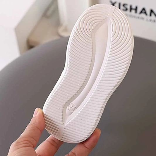 Kinder Casual Schuhe 2025 - Air Mesh Atmungsaktiv Mode Flache Schuhe - Dicke Weiche Sohle Jungen Mädchen Sneakers