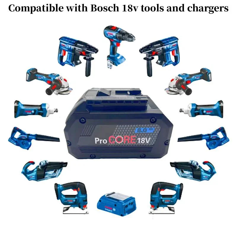 Bosch GBA18V Akku Hohe Leistung - 18V 8000mAh 900 g