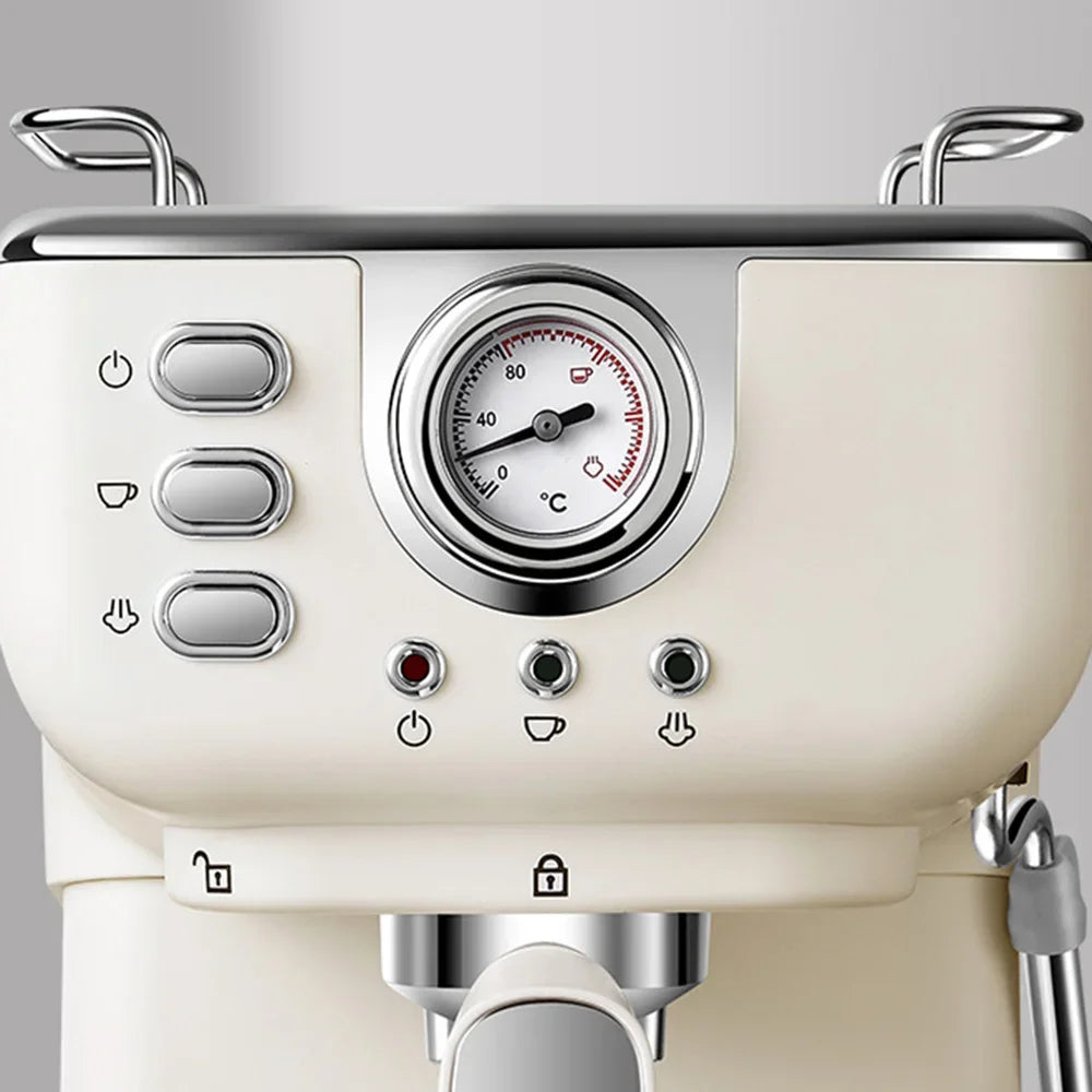 Houselin Espresso Machine 20 Bar, Professional Espresso Maker Cappuccino Machine with Steam Milk Frother