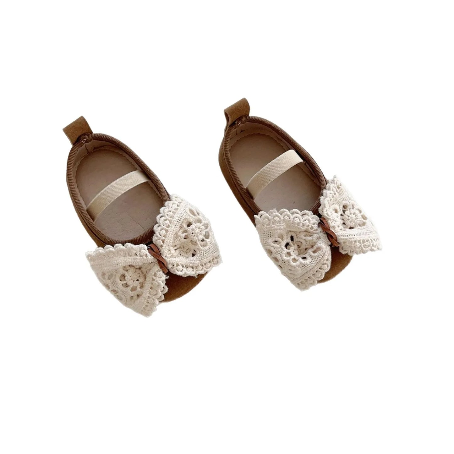Mädchen Schuhe 2025 - Frühling Western Schleife Baby Schuhe - Vielseitige Sneaker Outdoor Rutschfest Weiche Sohle