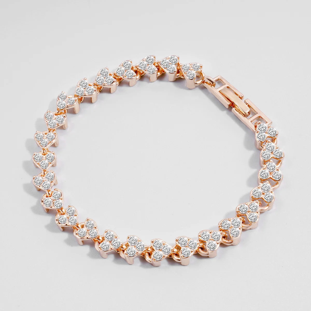 UILZ Luxus Römisch Kristall Geometrisch Kette Armbänder Für Frauen Trendy Goth Voller Strass Charm Bangles Hochzeit Schmuck Accessoires